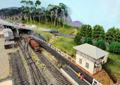 Light engine entering built up area